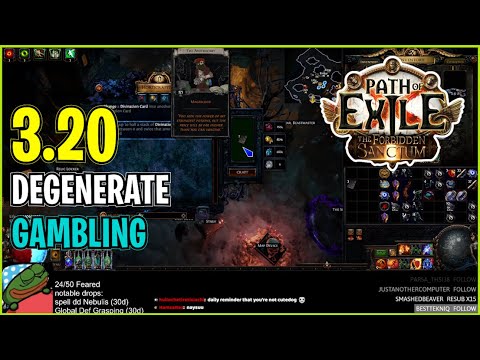 ⚡ POE 3.20 ⚡spicysushi_poe -  Degenerate Gambling
