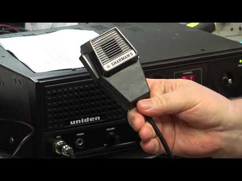 Uniden 300  CB27/81 UK FM Base station CB radio - On The Air test