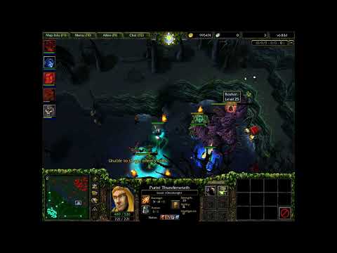 DotA_Team vs Roshan 1min_1level #short #wodota #dtb #dota #dota1