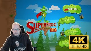 [GER] Let's Show Superfrog HD in 4K UltraHD - mit Webcam!