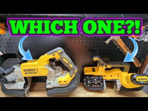 Which DeWALT 20V Cordless Band Saw Is Right For You?!