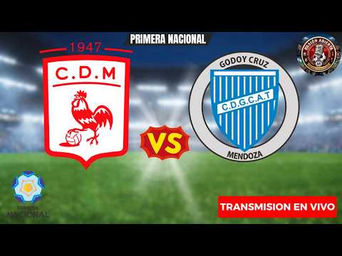 DEP.MORÓN VS. GODOY CRUZ EN VIVO | PRIMERA NACIONAL 🔴⚪ vs 🔵⚪ ¡EL GALLO RECIBE AL TOMBA EN EL URBANO!