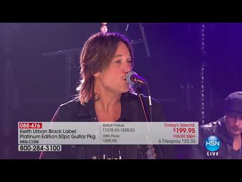 HSN | Keith Urban Guitar Collection 11.26.2017 - 09 PM