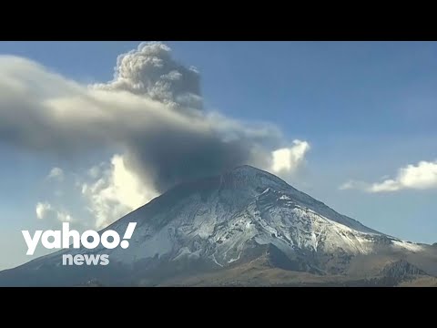 Mexico’s Popocatépetl volcano eruption prompts evacuation warnings