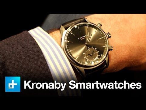 Kronaby Hybrid Smartwatches - Hands On