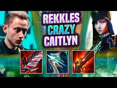 KC REKKLES CRAZY GAME WITH CAITLYN! - KC Rekkles Plays Caitlyn ADC vs Vex! | Preseason 2022