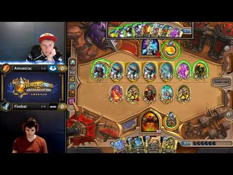 Amnesiac vs Firebat - Hearthstone Grandmasters Americas - Week 3