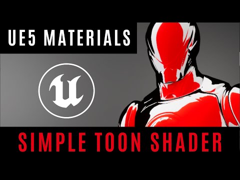 10 Minute TOON SHADER! Beginner UE5 Material Tutorial