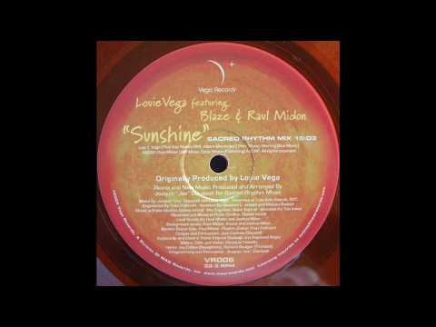Louie Vega Present Blaze & Raul Midon - Sunshine (extended length sacred rhythm mix)