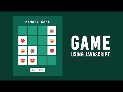 Make Memory Game Javascript Html Css Shorts