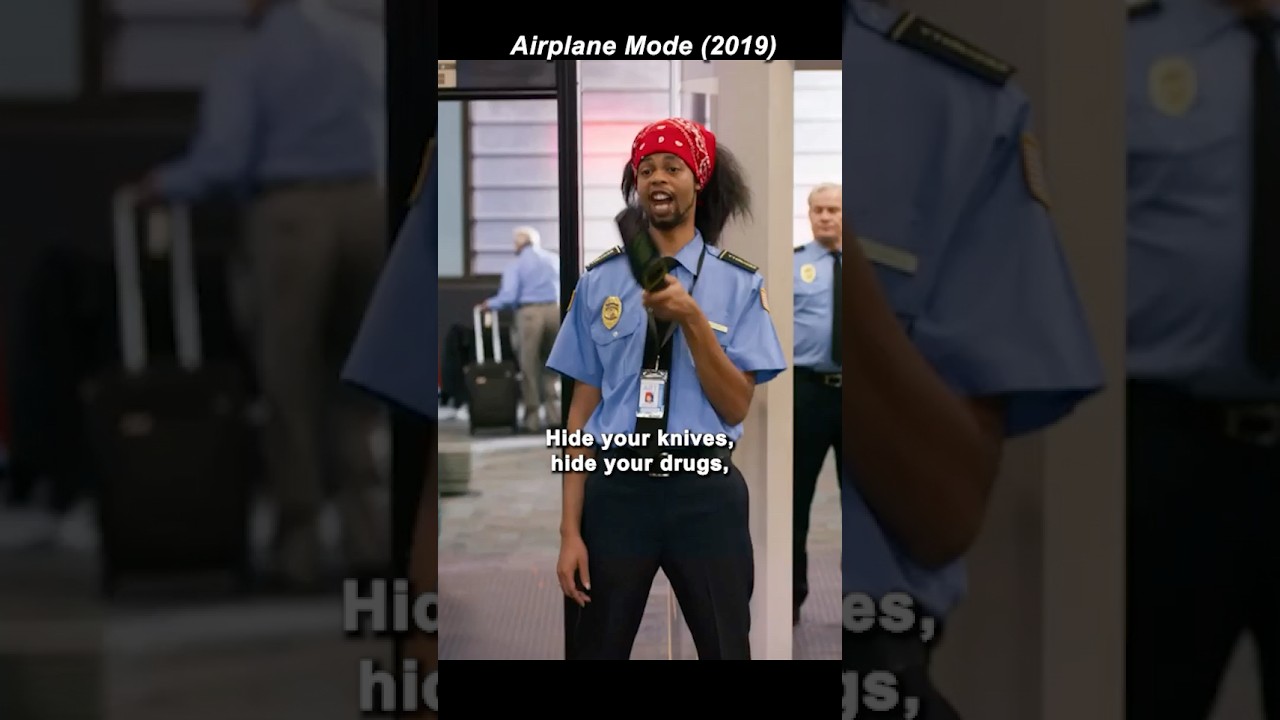 AIRPORT SECURITY FROM HELL! 😱✈️ | Airplane Mode (2019)#short #movie