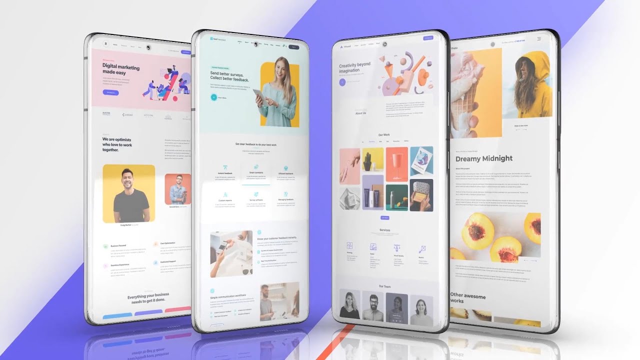 Mobile Mockup Presentation - Android App Promo Mockup - After Effects