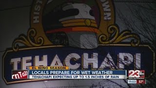 Tehachapi residents have mixed emotions about incoming weather
