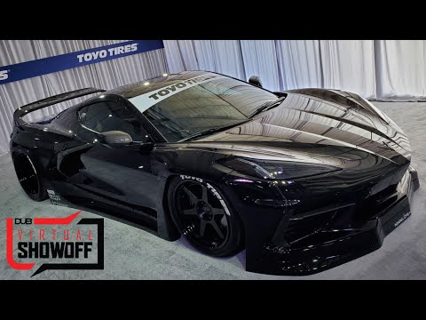 The first Pandem Widebody Chevrolet Corvette C8 by Alex Lawn
