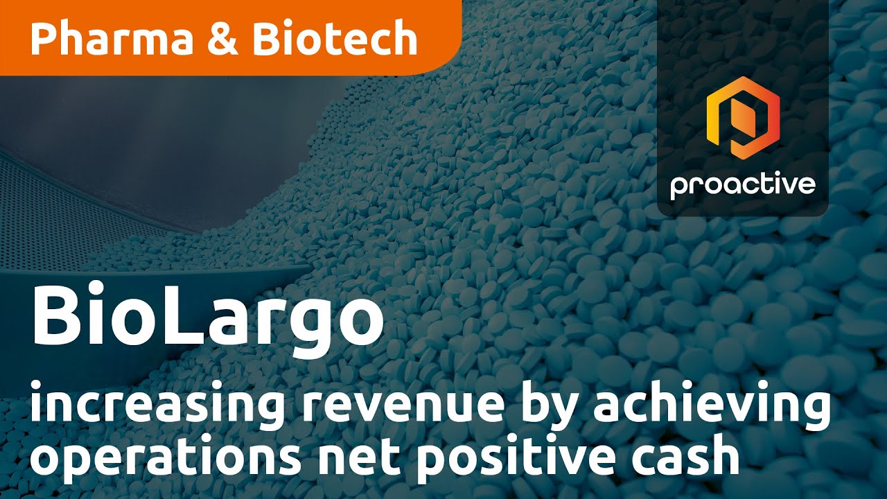 BioLargo increasing revenue highlighted by achieving operations net positive cash for first time