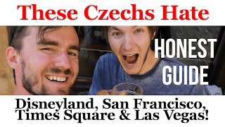 RESPONSE: Czech #HonestGuide Critique Of Las Vegas, Disneyland, Times Square & San Francisco!
