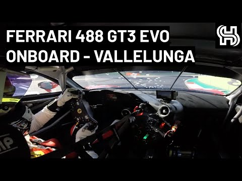 Ferrari 488 GT3 Evo Onboard - Vallelunga 2020