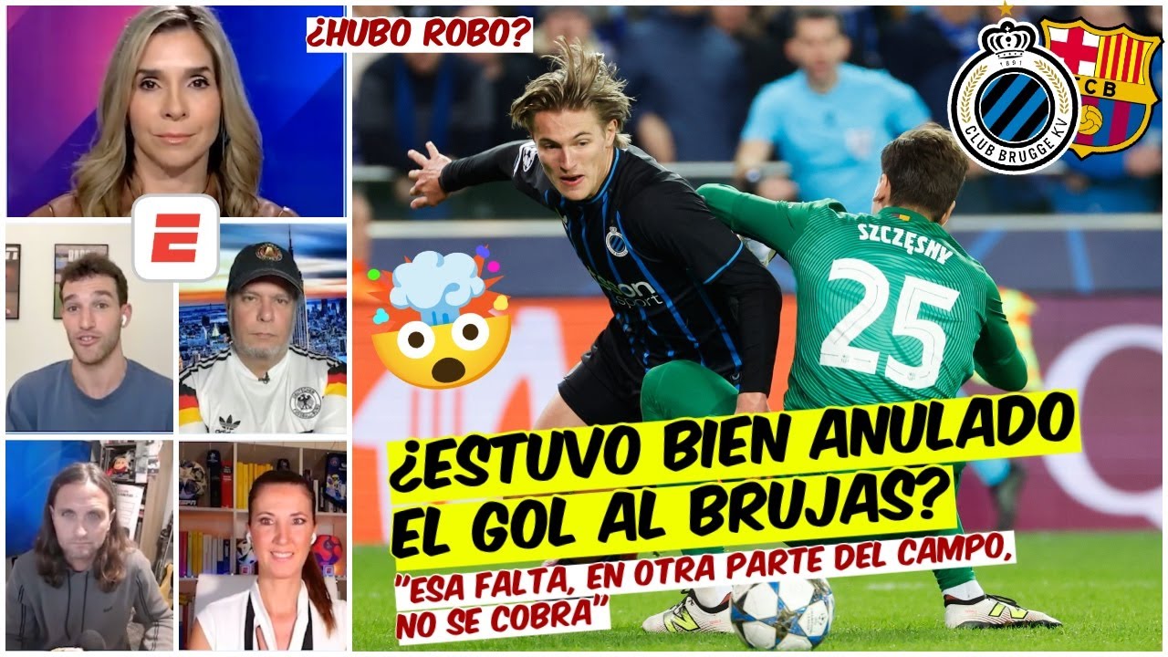 El VAR SALVÓ del DESASTRE al BARCELONA. El GOL del BRUJAS estuvo MAL ANULADO | Exclusivos