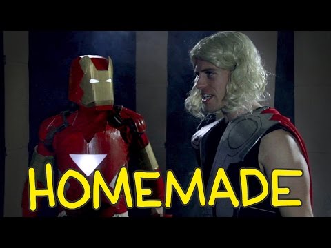 Iron Man, Thor & Captain America Fight from The Avengers - Homemade Shot for Shot