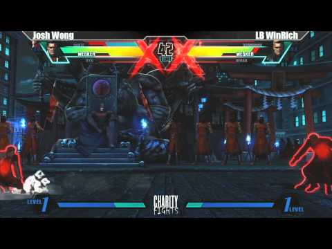 UMVC3 Josh Wong vs LB WinRich - Charity Fights Tournament