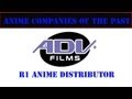 ADV Films Anime Companies Of The Past
