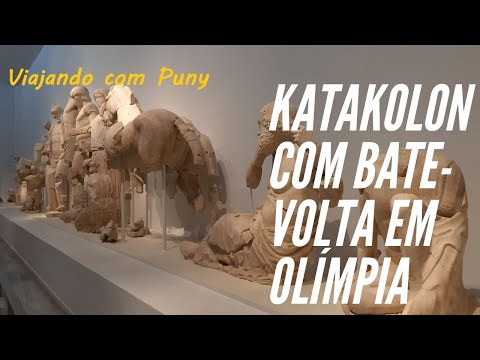 COMO IR DE KATAKOLON À OLYMPIA, na Grécia? BATE VOLTA DE TREM  POR CONTA PRÓPRIA, no cruzeiro.