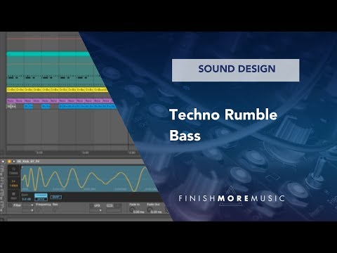 Ableton Sound Design Tutorial - Techno Rumble Bass
