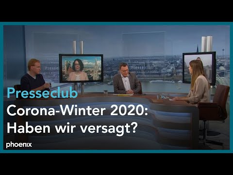 Presseclub: Corona-Winter 2020: Haben wir versagt?