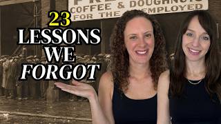 23 Frugal Living Tips From The Great Depression