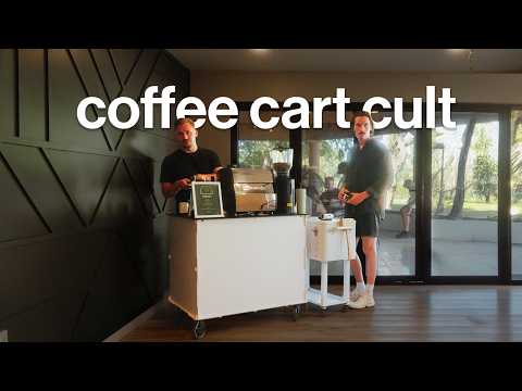 I brought 15 coffee carts to Scottsdale