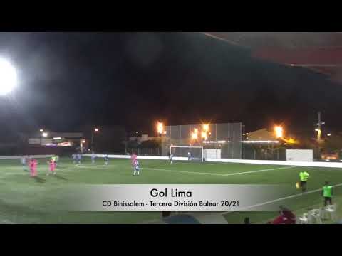 Gol Lima. UE Alcudia 1 - CD Binissalem 1. Tercera División Balear 20/21