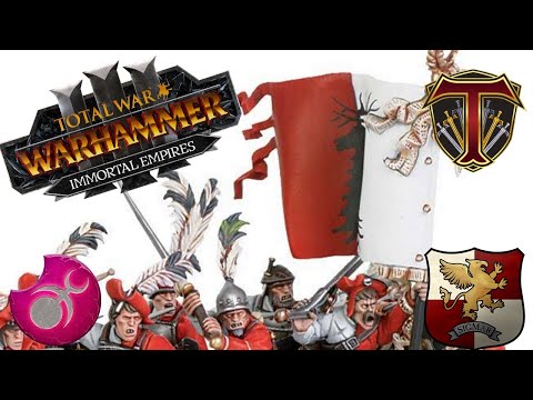 THE DREADED MAN-TIDE | Double Warrior Priest & State Trooper SWARM! Total War Warhammer 3