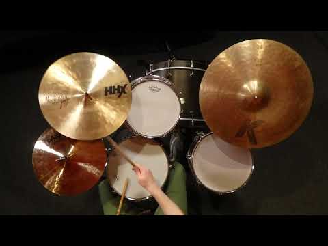 Used Sabian HHX Manhattan Jazz Crash Cymbal 16" 988 grams