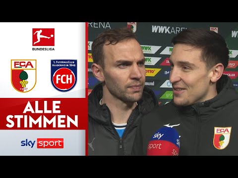 „So was von scheißegal, 1:0 gewonnen" | FC Augsburg - 1. FC Heidenheim 1846 | Bundesliga Interviews