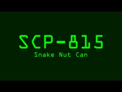 SCP-815 - Snake Nut Can