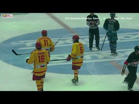 2023 08 25 DEB Oberliga Nord 2023 24 2 Testspiel ESC Wohnbau Moskitos Essen vs  DEG DNL Team