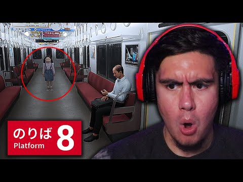 IM STUCK ON JAPANESE TRAIN WITH EVERY TERRIFYING ANOMALY YOU CAN THINK OF | Platform 8