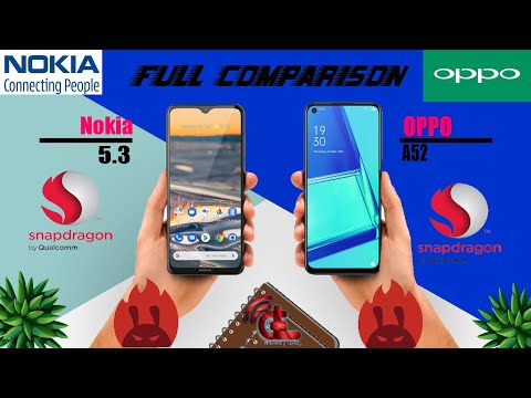 Nokia 5.3 Vs Oppo A52 Full comparison Atuntu & Geekbench, Performance Which is Best.
