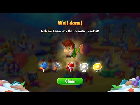 @Fishdom Festive Competition Event Finished 🏁. Got Rewards and New Fish 🐠