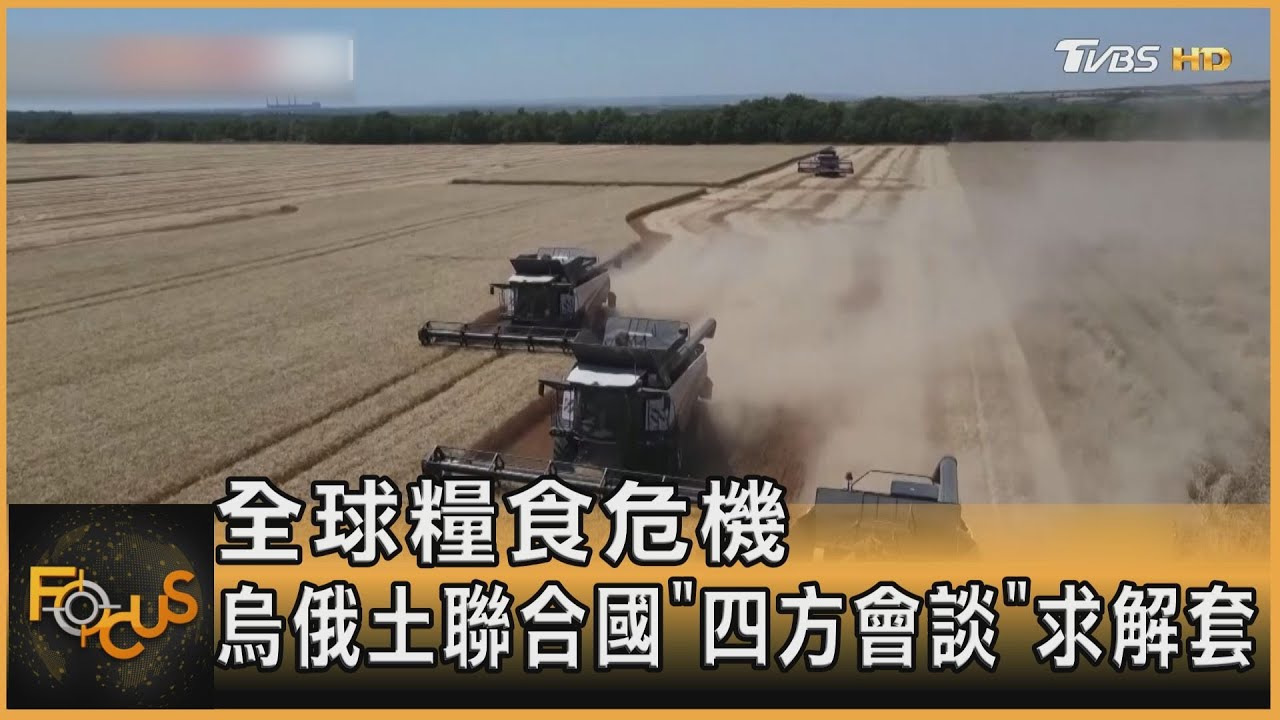 全球糧食危機 烏俄土聯合國「四方會談」求解套