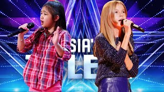 Rise Up : Angelica Hale and Daneliya Tuleshova&#39;s Journey to the American Talent Shows