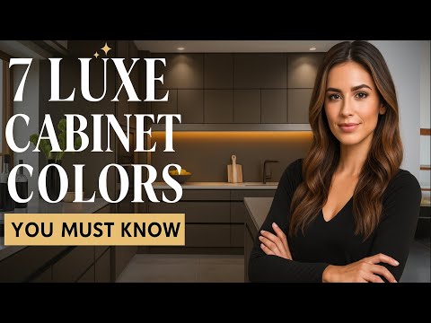 Top 7 Luxury Cabinet Colors That Make Your Kitchen Look Expensive