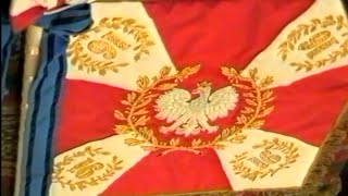 Wręczenie Sztandaru dla 16 batalionu powietrznodesantowego 11,11,1995