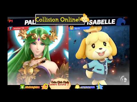 Collision Online 2021 - Mr.Zercon (Isabelle) vs Midnight (Notable Palutena) Loser Gets 33rd