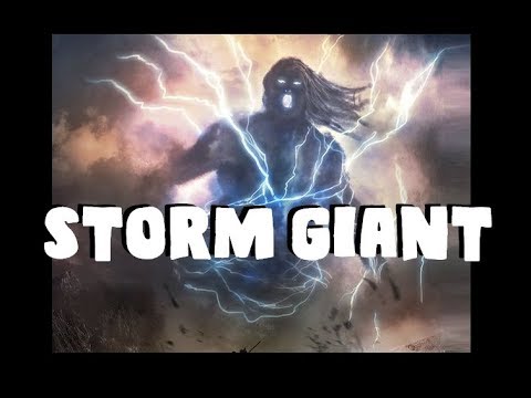 Dungeons and Dragons Lore: Storm Giant