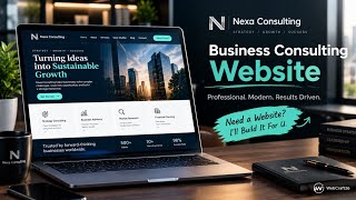 Business Consulting Website | Nexa Consulting — Premium Business Website | WebCr
