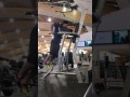 Weight Dips Demonstration 100lb x 10 reps 肱三頭肌訓練