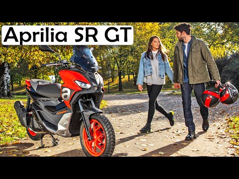 2022 Aprilia SR GT 200 Unique Style Sports Lines