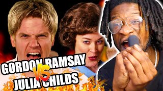 Gordon Ramsay vs Julia Child. Epic Rap Battles of History (REACTION)