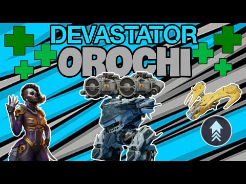 Devastator Orochi with Kestrel & Jump Unit | War Robots
